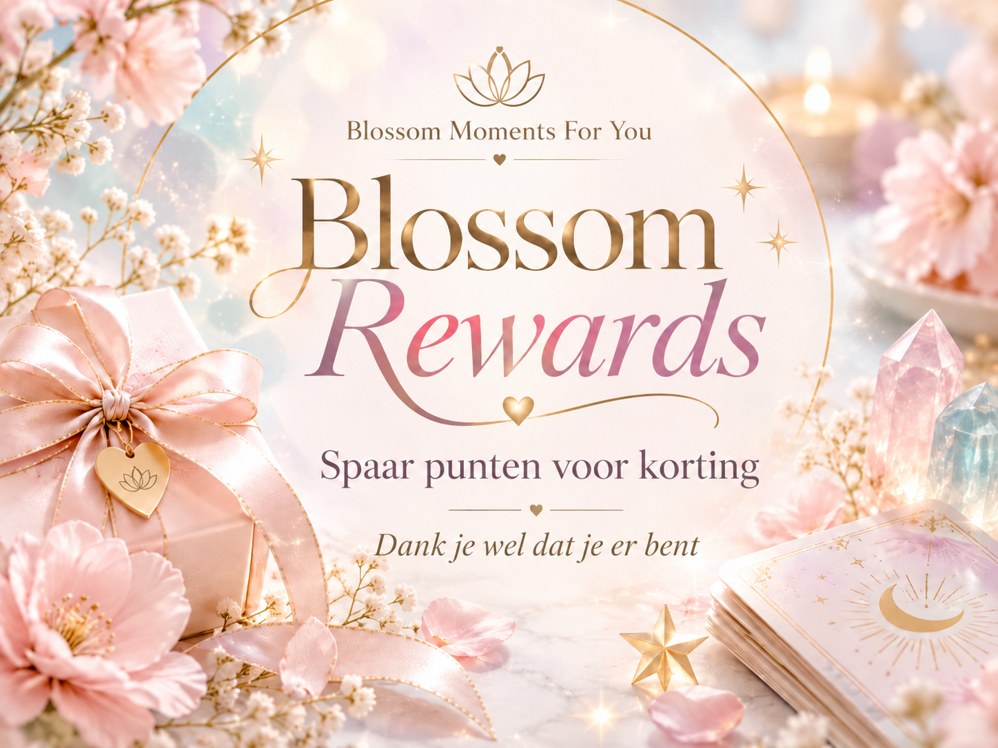 Spaarpuntenprogramma van Blossom Moments For You